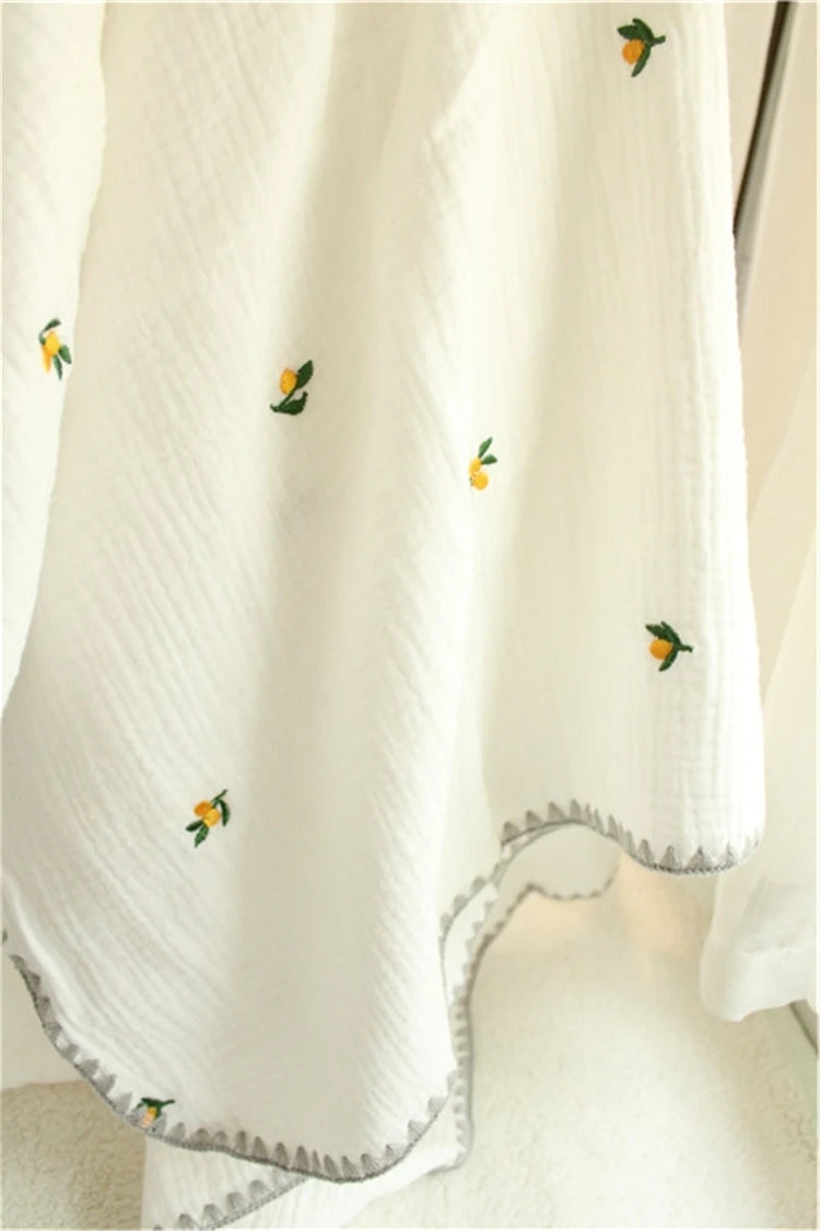 4-Layer 100% Cotton Muslin Baby Blanket – Multi-Use Swaddle, Towel & Cover (100×100 cm, Unisex, All Seasons)