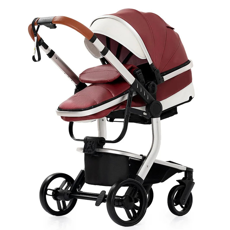 LuxyBaby™ Magna Elite Convertible Stroller — Where Luxury Meets Engineering Precision