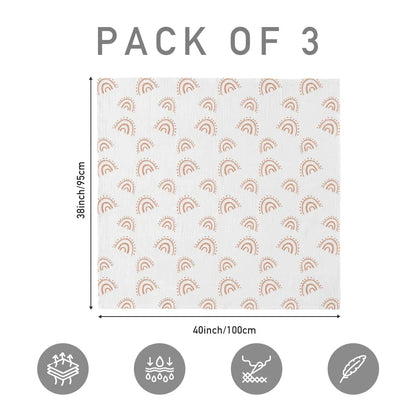 Pure Cotton Newborn Baby Towel & Blanket – Ultra-Soft, Safe, All-Season Comfort