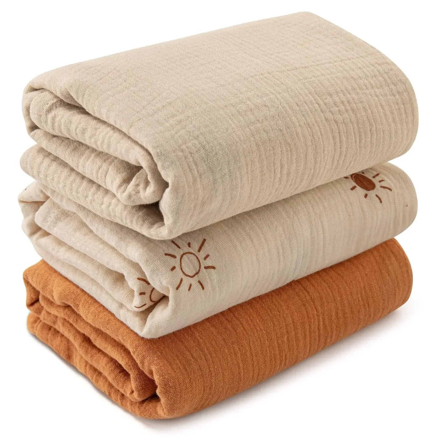 Pure Cotton Newborn Baby Towel & Blanket – Ultra-Soft, Safe, All-Season Comfort