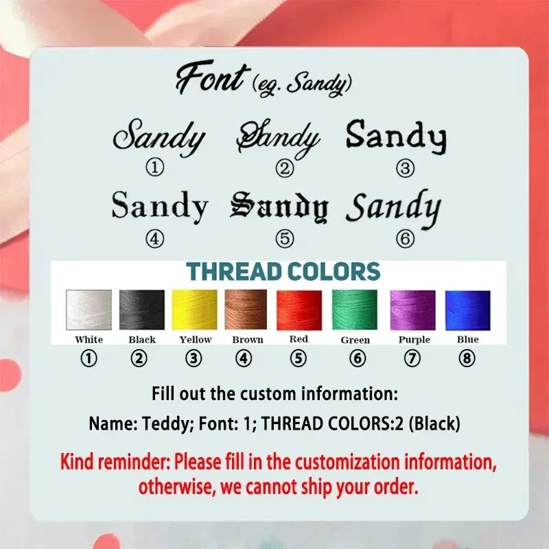 Personalized Embroidered Baby Blanket – 100% Cotton Winter Thread Blanket (Custom Name Option)