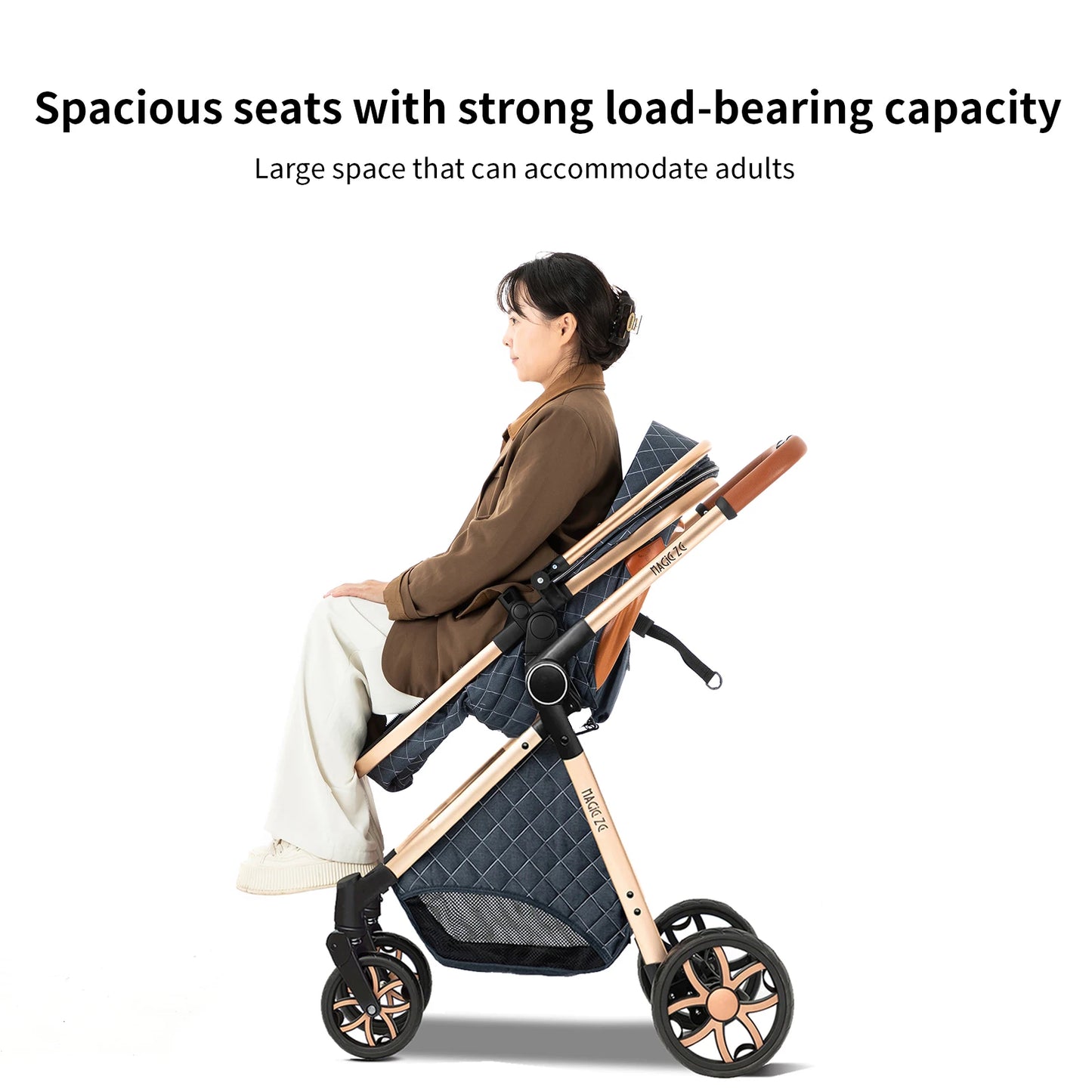 LuxyBaby™ Royale Comfort Stroller