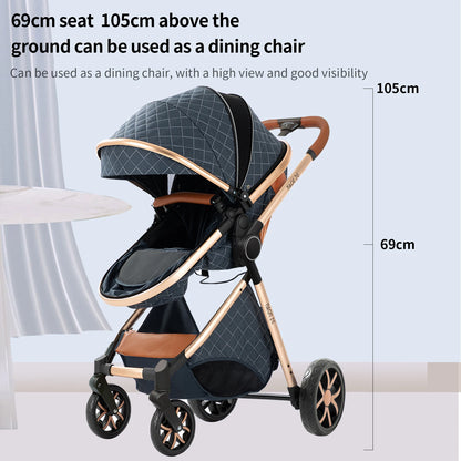 LuxyBaby™ Royale Comfort Stroller
