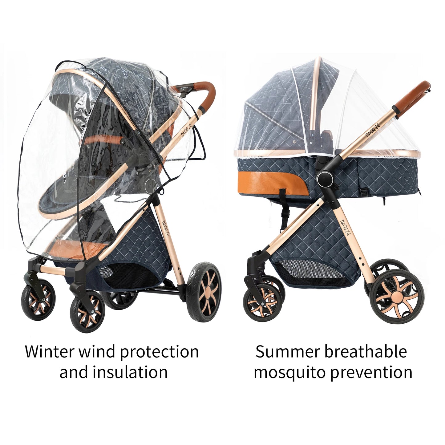 LuxyBaby™ Royale Comfort Stroller