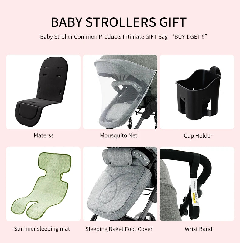 LuxyBaby™ Imperial 3-in-1 Travel System — The Complete Luxury Stroller Experience
