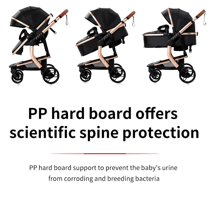 LuxyBaby™ Magna Elite Convertible Stroller — Where Luxury Meets Engineering Precision