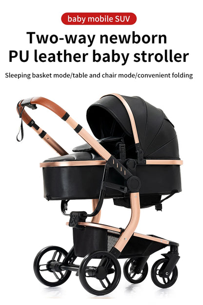 LuxyBaby™ Magna Elite Convertible Stroller — Where Luxury Meets Engineering Precision