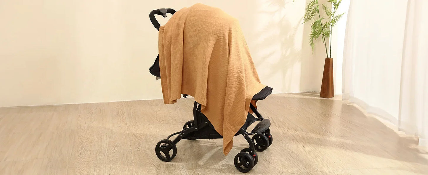 Pure Cotton Newborn Baby Towel & Blanket – Ultra-Soft, Safe, All-Season Comfort
