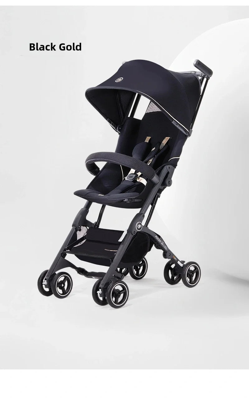 LuxyBaby™ x gb Pockit 3H Ultra Portable Stroller — Redefining Mobility in Style