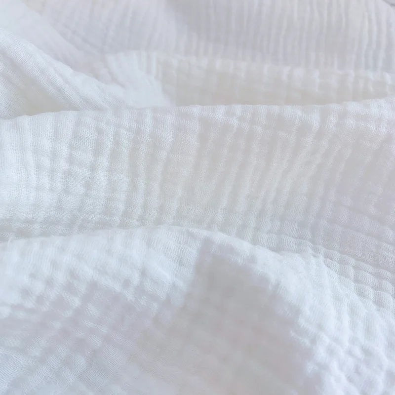 4-Layer 100% Cotton Muslin Baby Blanket – Multi-Use Swaddle, Towel & Cover (100×100 cm, Unisex, All Seasons)