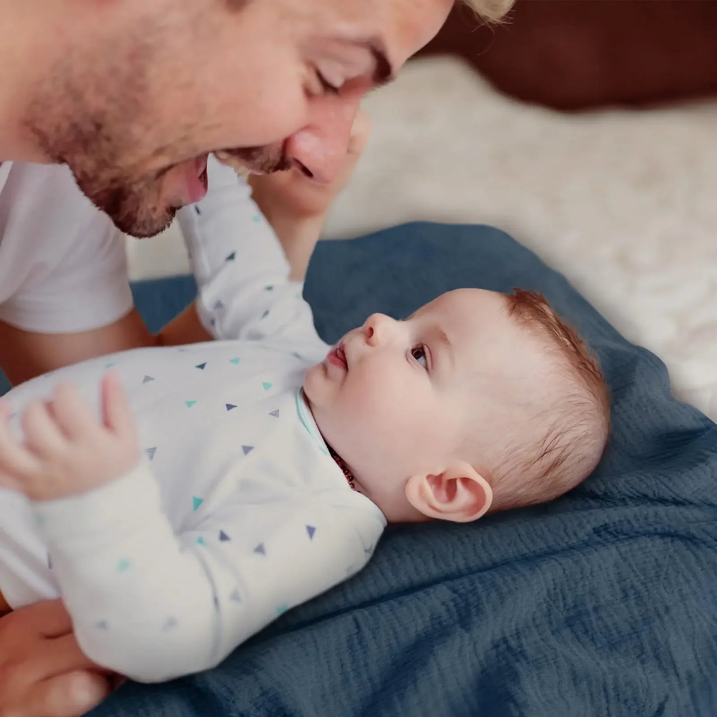 Pure Cotton Newborn Baby Towel & Blanket – Ultra-Soft, Safe, All-Season Comfort