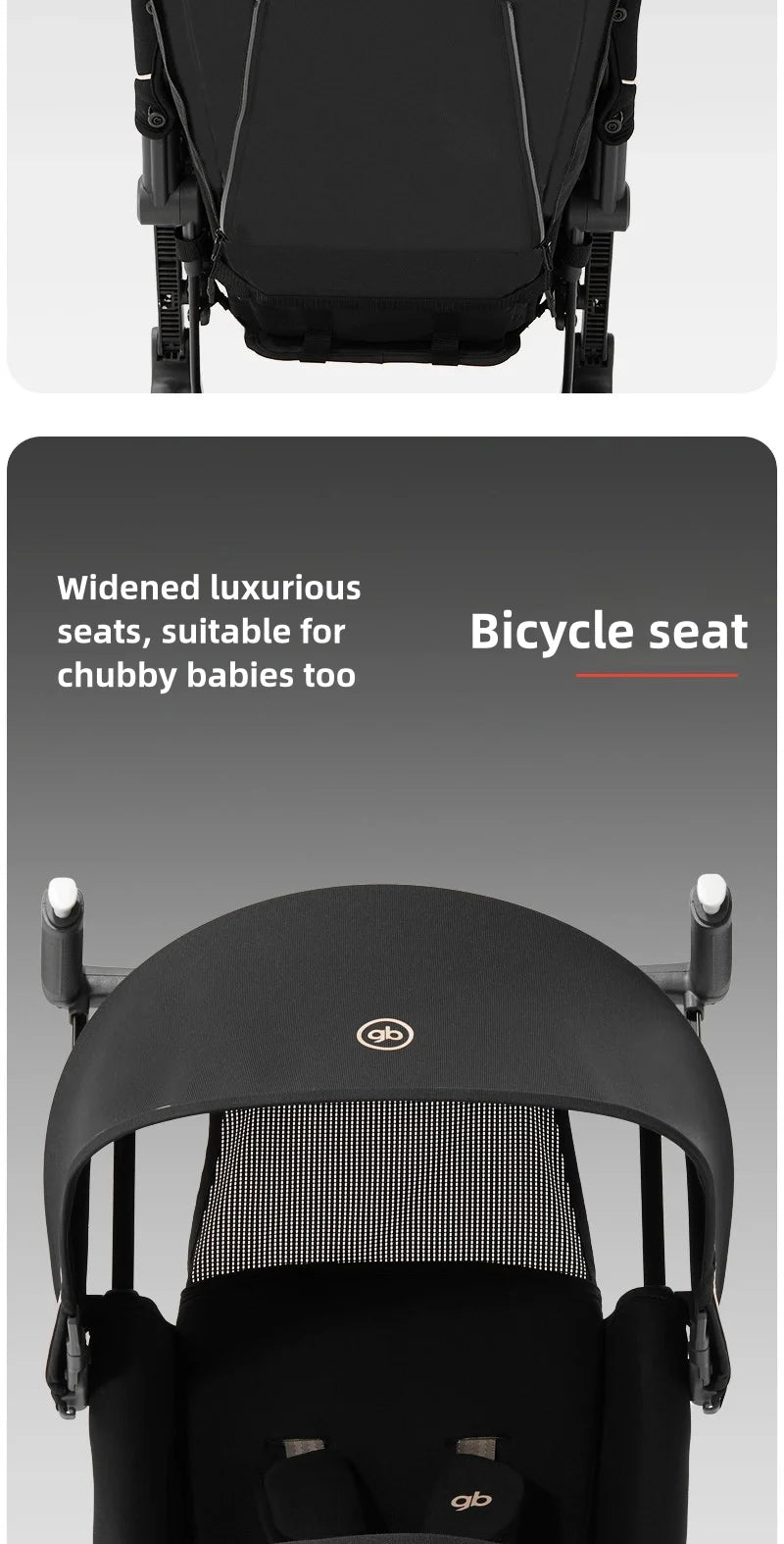 LuxyBaby™ x gb Pockit 3H Ultra Portable Stroller — Redefining Mobility in Style