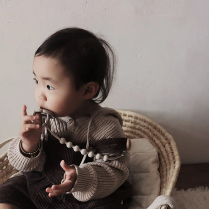 Food-Grade Silicone Baby Teether – Safe, Soft & Soothing for 6–36 Months