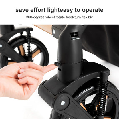 LuxyBaby™ GrandCruise 3-in-1 Modular Stroller System — The Art of Comfortable Elegance