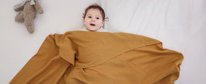 Pure Cotton Newborn Baby Towel & Blanket – Ultra-Soft, Safe, All-Season Comfort