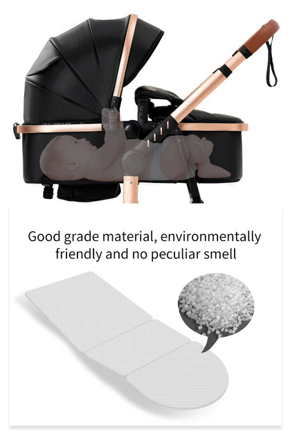 LuxyBaby™ Magna Elite Convertible Stroller — Where Luxury Meets Engineering Precision