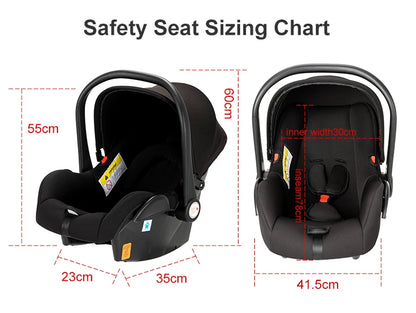 LuxyBaby™ GrandCruise 3-in-1 Modular Stroller System — The Art of Comfortable Elegance