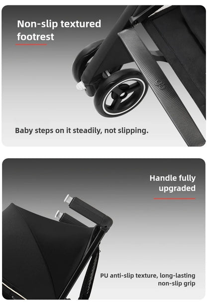 LuxyBaby™ x gb Pockit 3H Ultra Portable Stroller — Redefining Mobility in Style