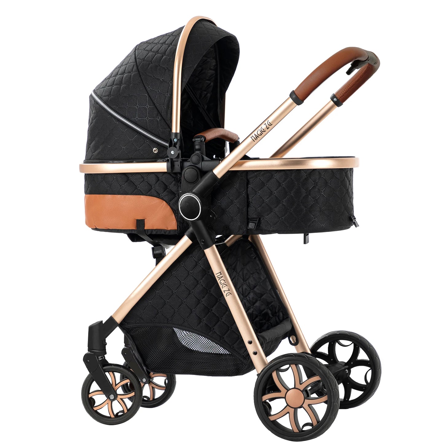 LuxyBaby™ Prestige 3-in-1 Modular Stroller System