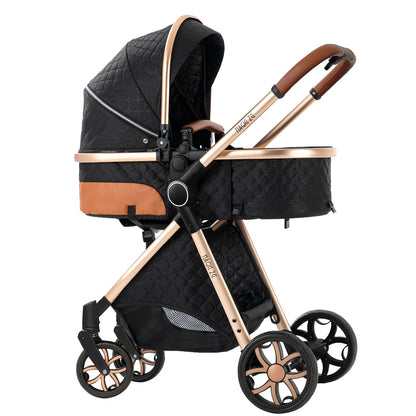 LuxyBaby™ Prestige 3-in-1 Modular Stroller System