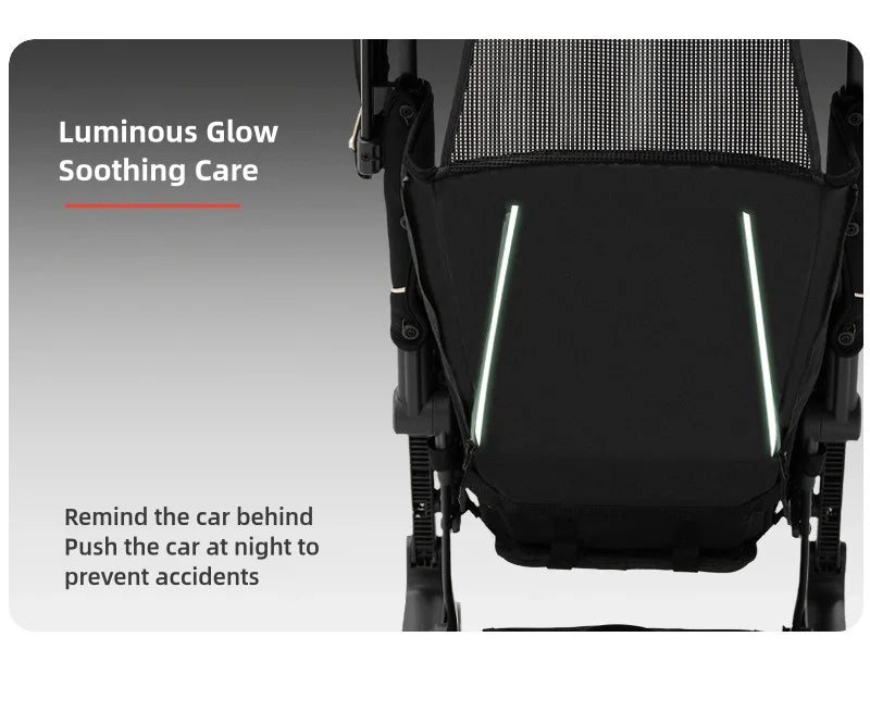 LuxyBaby™ x gb Pockit 3H Ultra Portable Stroller — Redefining Mobility in Style