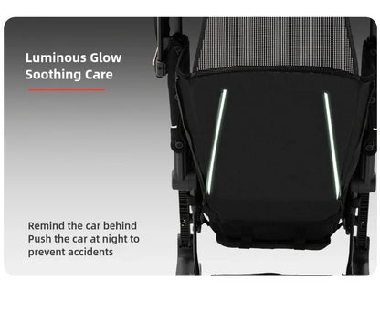 LuxyBaby™ x gb Pockit 3H Ultra Portable Stroller — Redefining Mobility in Style