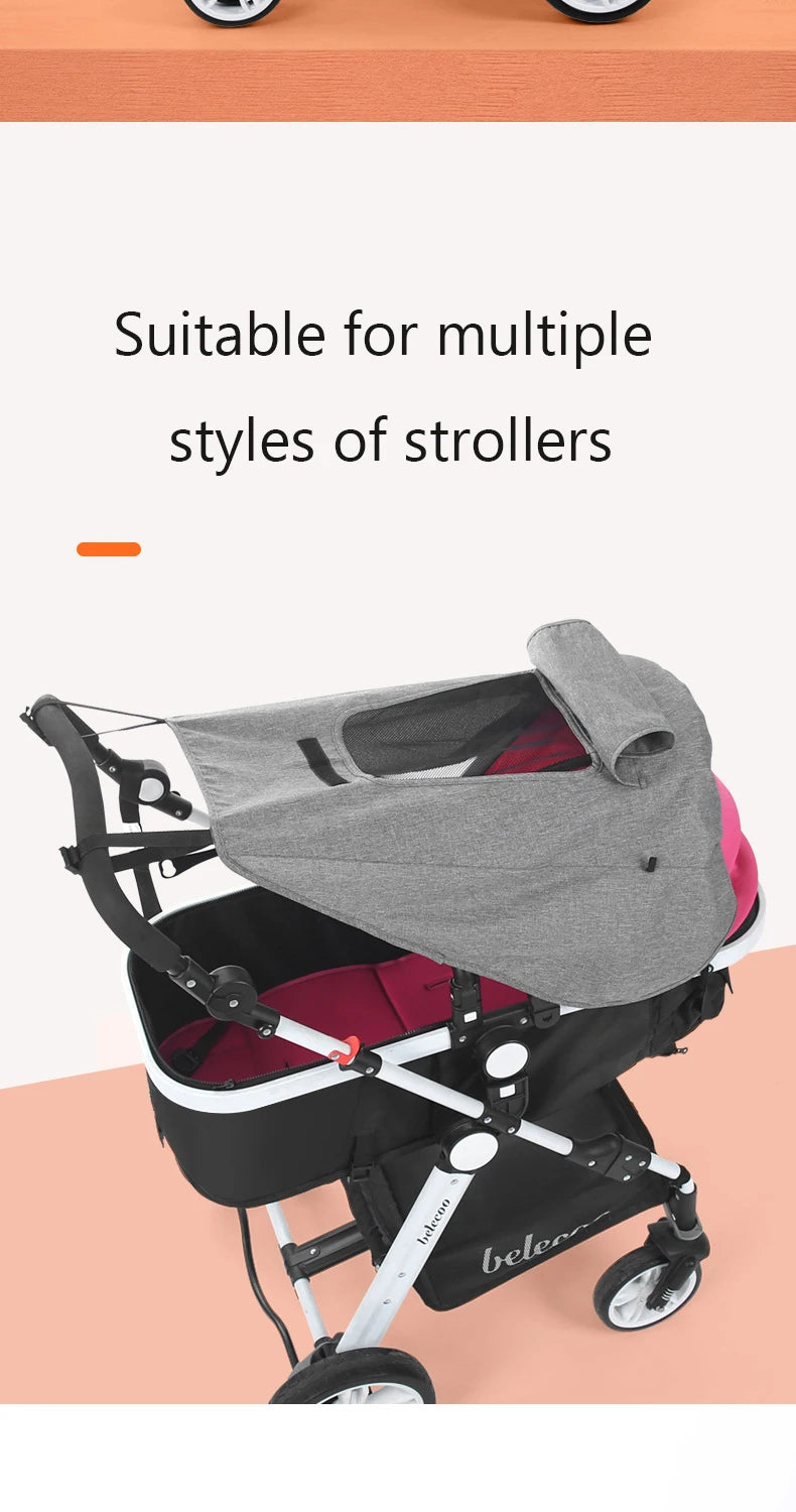 Universal Baby Stroller Sun Visoor - UV Protection
