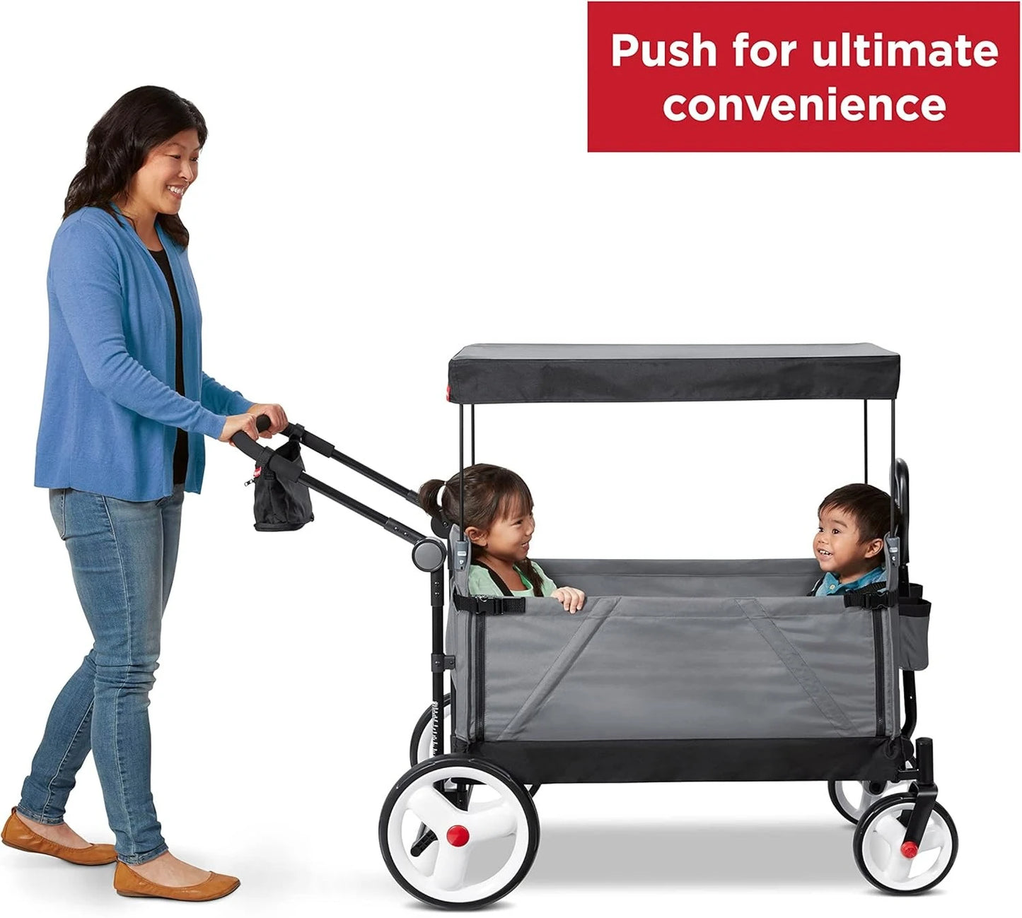 LuxyBaby™ Atlas Comfort Wagon — The All-Terrain Luxury Ride for Modern Families